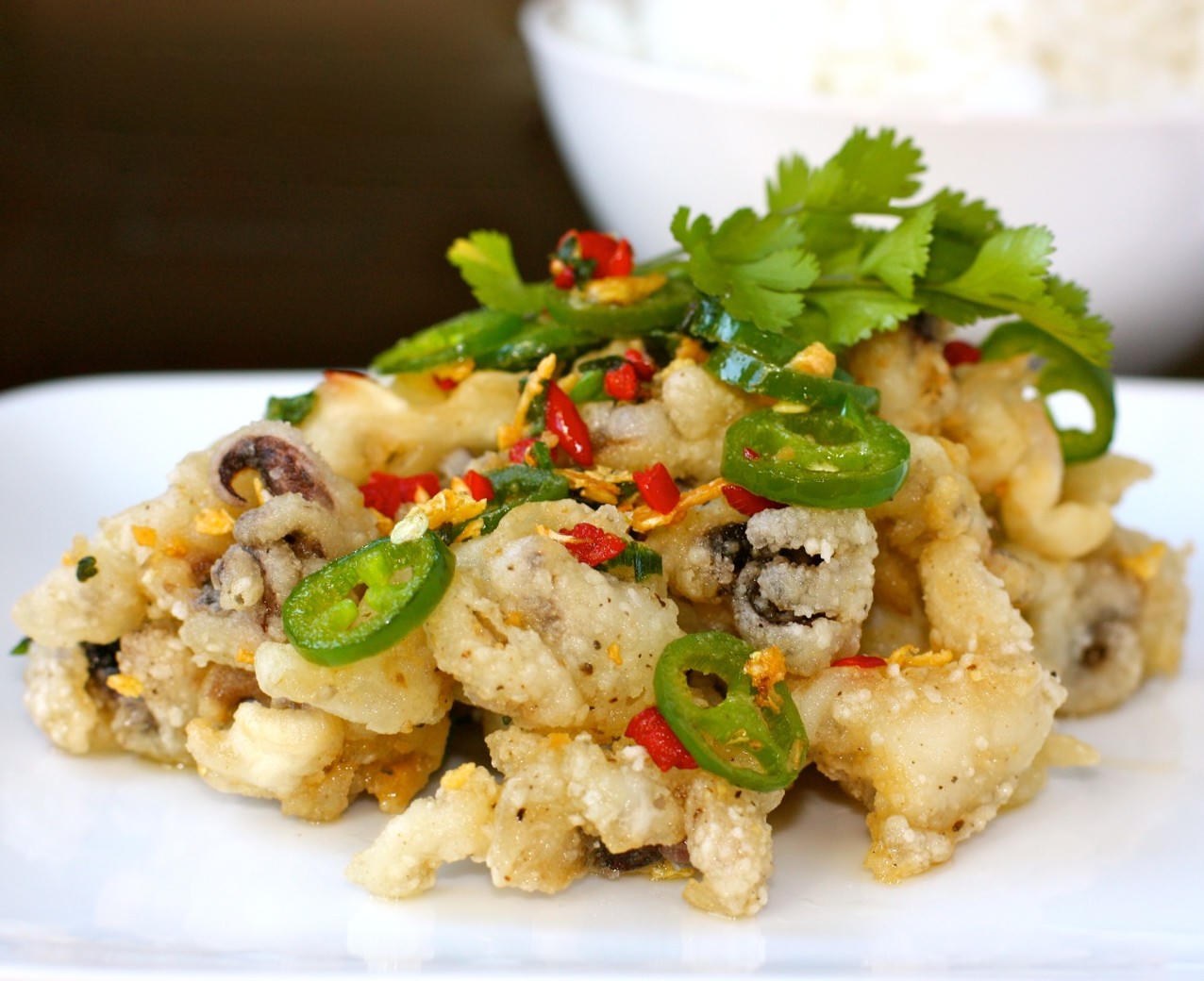 Crispy Pepper Calamari