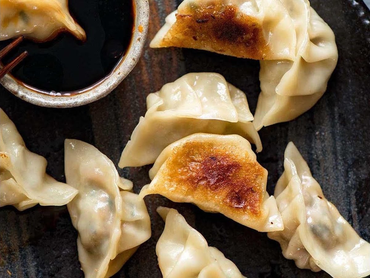 Pan-Fried Pork Dumplings