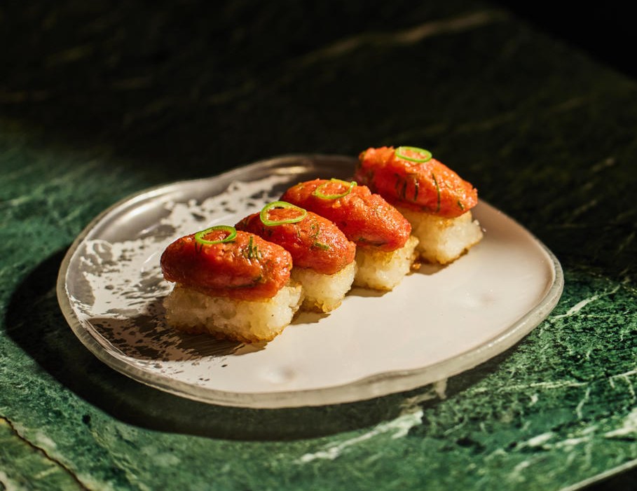 Spicy Tuna on Crispy Rice